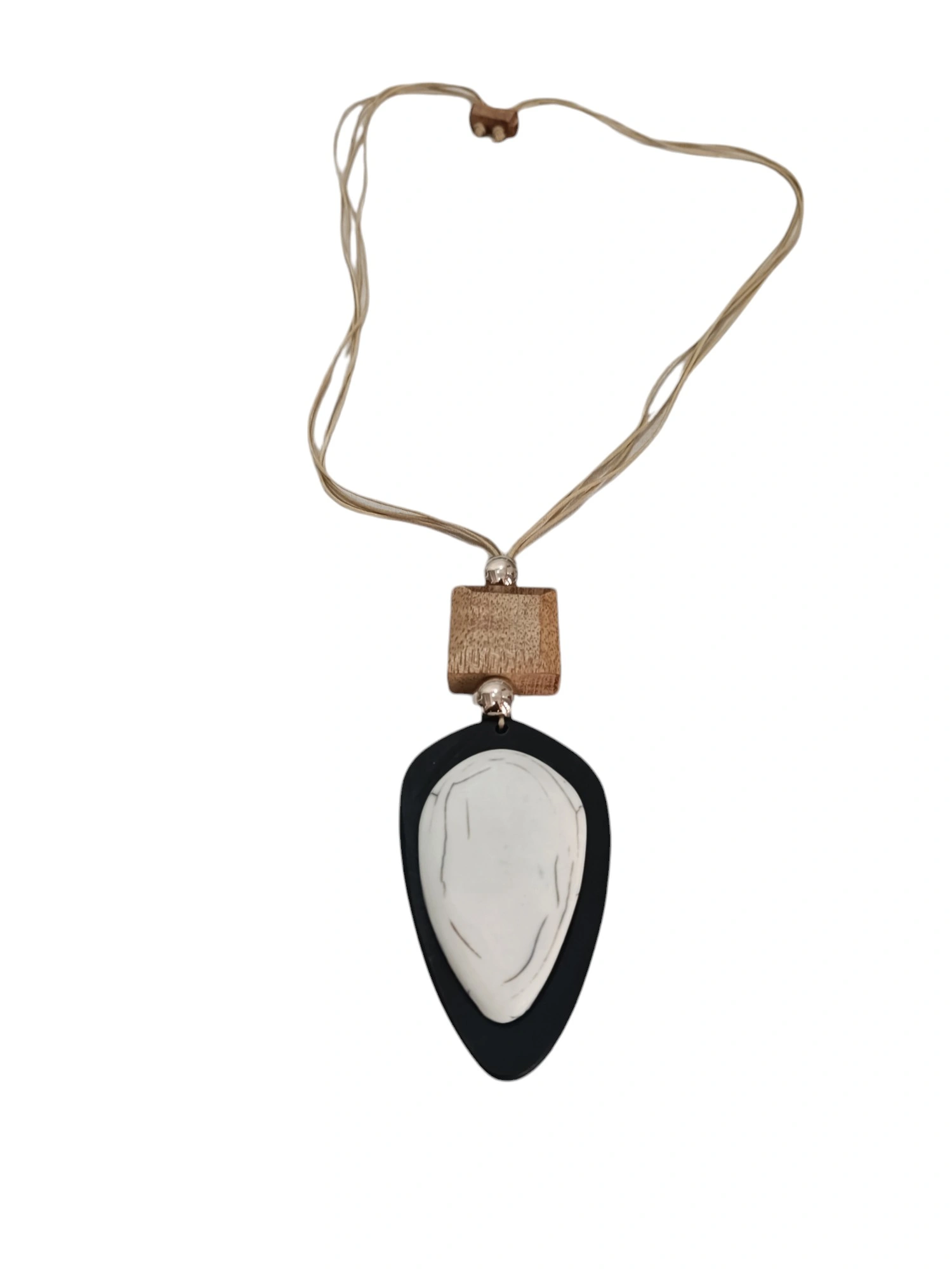 LONG RESIN WOODEN NECKLACES-12639752