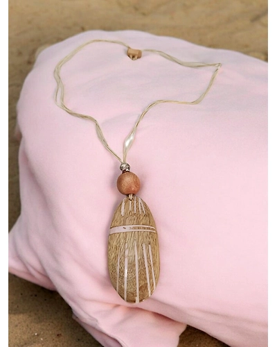 LONG WOODEN NECKLACES-2