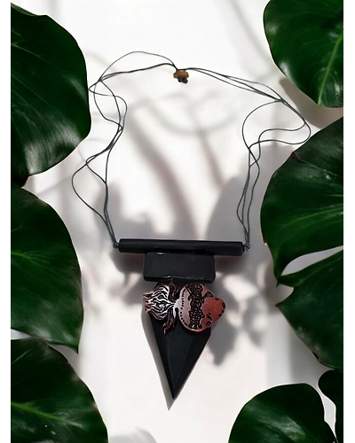 LONG RESIN NECKLACES-2