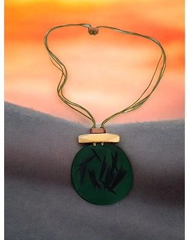 LONG RESIN WOODEN NECKLACES