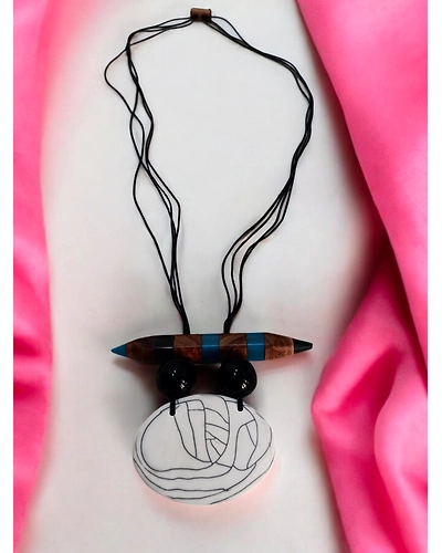 LONG RESIN NECKLACES-1