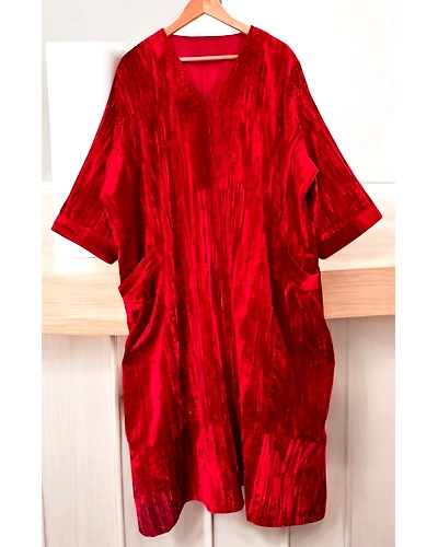 RED VELVET TUNIC-2