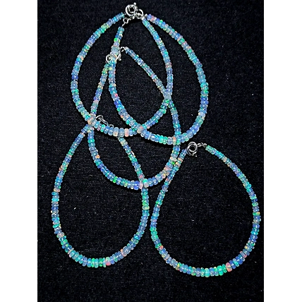 Ethiopian opal beads bracelet-2