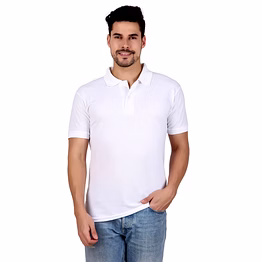 cotton collar plain polo t-shirts