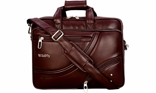 Leather office Messenger bag