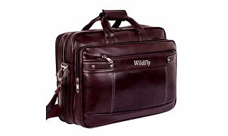 Leather Office Messenger bag