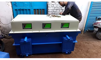150 KVA SERVO VOLTAGE STABILIZER THREE PHASE OIL