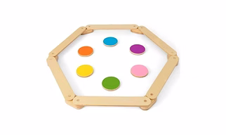Organic Toys Montessori Wooden Balance Beam, Stepping Stones for Kids, Colourful Toddler Gymnastics Adventure Obstacle Course, Various Combination Methods Toddler Toys for Age 6 & Above