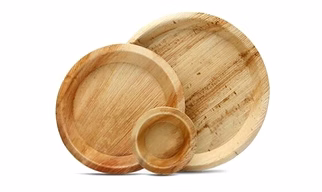 10" (25cm) Deep Round Disposable Areca Plates