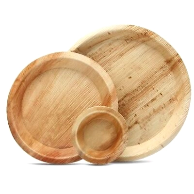 10" (25cm) Deep Round Disposable Areca Plates
