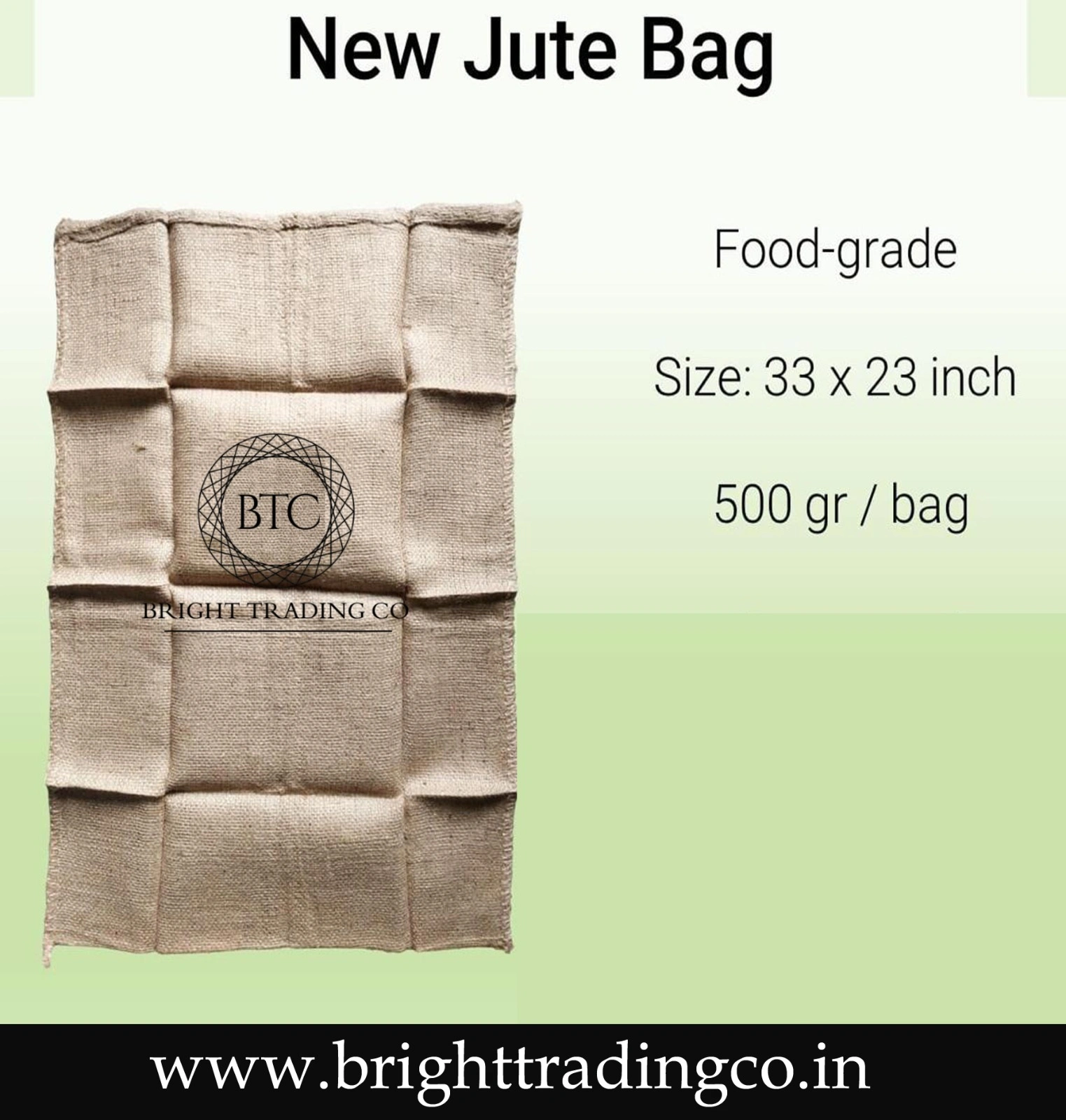 Jute sacking bag-4