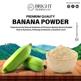 Banana powder