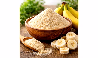 Banana Powder Spray Dried Fruit Ingredient 80–100 Mesh for Baby Food Bakery Nutrition and Instant Mix Applications Bulk Export Supply