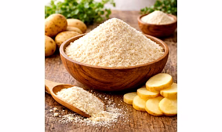 Potato Powder Dehydrated Food Ingredient 80–120 Mesh for Soups Bakery Snacks and Food Processing Applications Bulk Export Supply