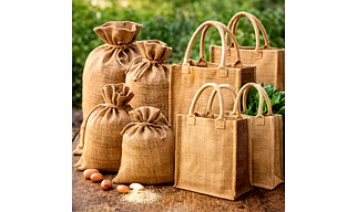 Jute Sacking Bags and Shopping Bags Natural Fiber Packaging for Grains Retail and Industrial Use Eco Friendly Bulk Export Supply