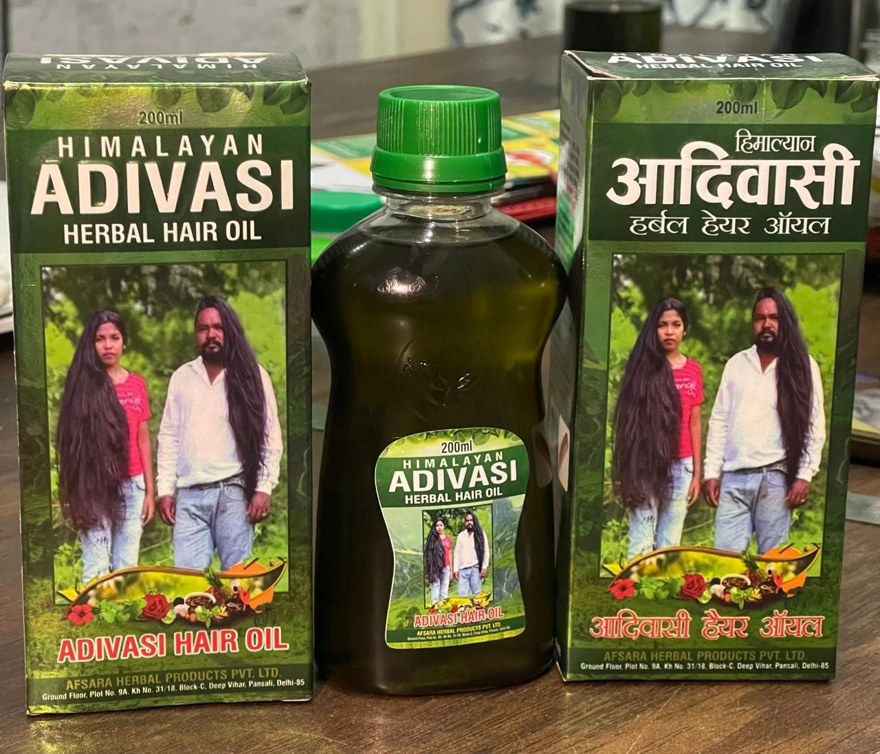 Himalayan Adivasi Herbal hair Oil-12607288