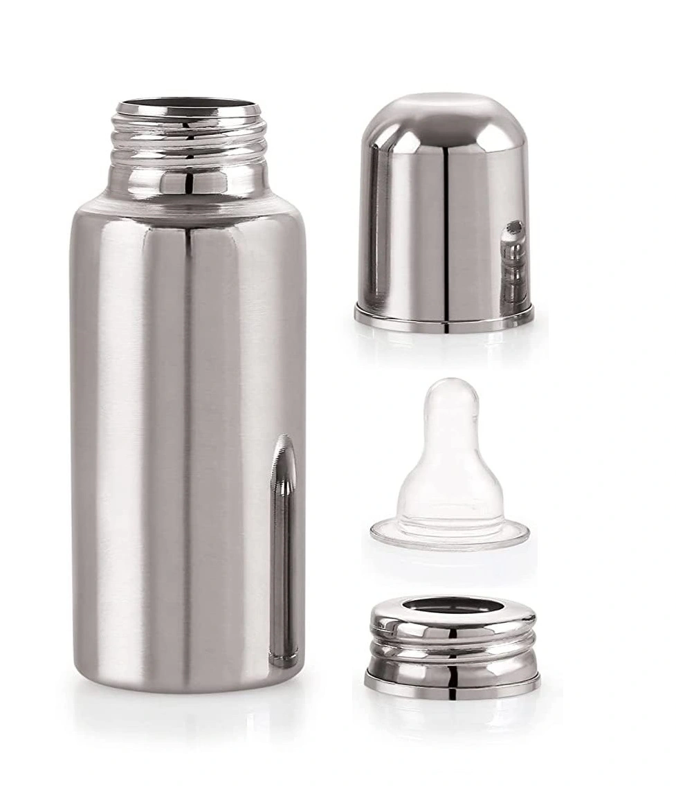 Premium Stainless Steel Baby Feeding Bottle-2