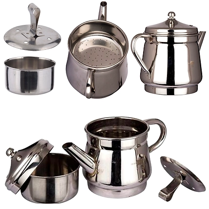 Indian coffee maker / stainless steel coffee percolator-3