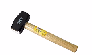 HIRA Club Hammer, Wood Handle Metal Hammer Hand Tools 1 Kg Weight
