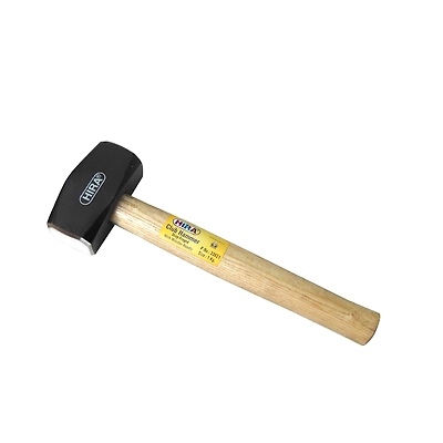 HIRA Club Hammer, Wood Handle Metal Hammer Hand Tools 1 Kg Weight