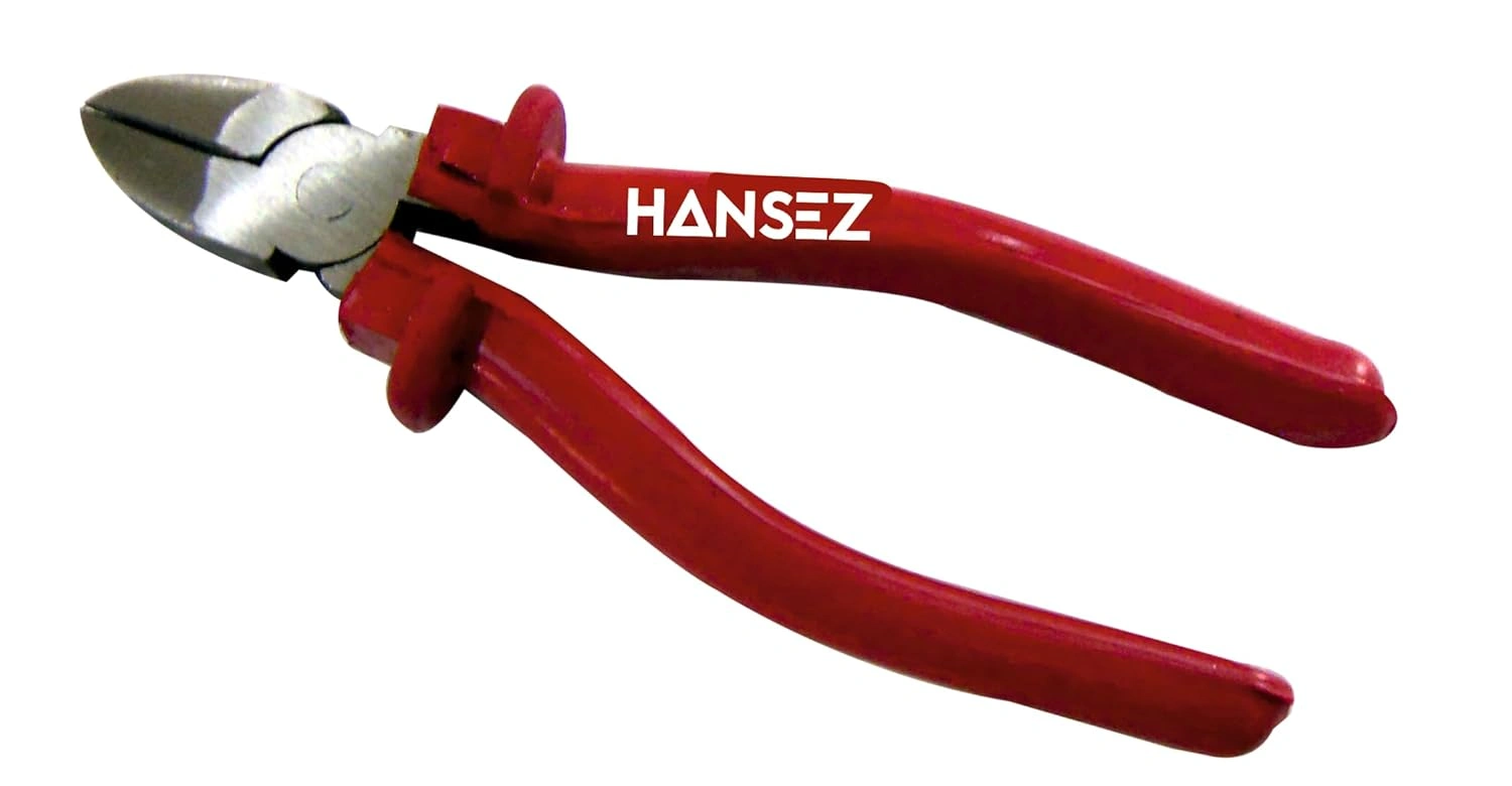 Hansez Heavy Duty Side Cutting Plier 8 Inch | Ideal for cutting wires | Combination Side Cutting Plier 8 Inch-12620382