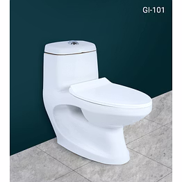 king one piece closet ceramic sanitaryware gi-101