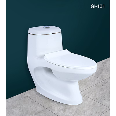 king one piece closet ceramic sanitaryware gi-101