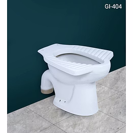 king anglo indian water closet toilet (s trap) gi-404