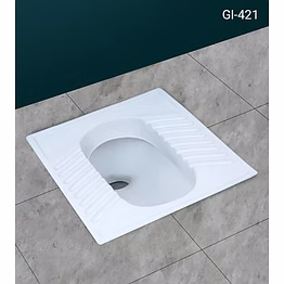 king deluxe orissa squatting pan(20) gi-421