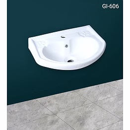king 18 x 13 fancy wash basin gi-606