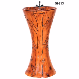 king designer one piece basin gi-913