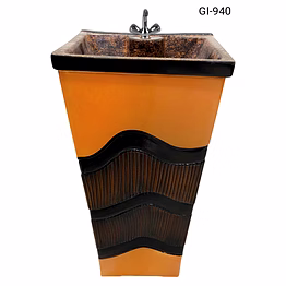 king designer one piece basin gi-940