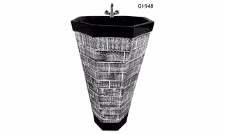 DESIGNER ONE PIECE BASIN GI-948