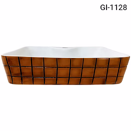 king designer table top basin gi-1128