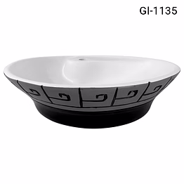 king designer table top basin gi-1135