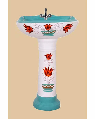 VITROSA SET PEDESTAL BASIN GI-1206-4