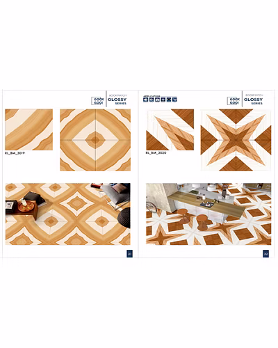 GLOSSY FLOOR TILES 600 X 600-3