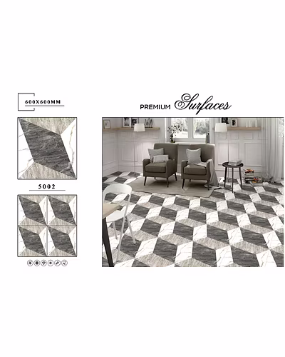 3D COLLECTION FLOOR TILES 600 X 600-2