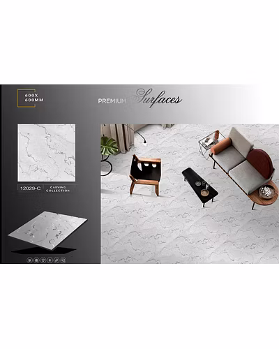 CARVING FLOOR TILES 600 X 600-2