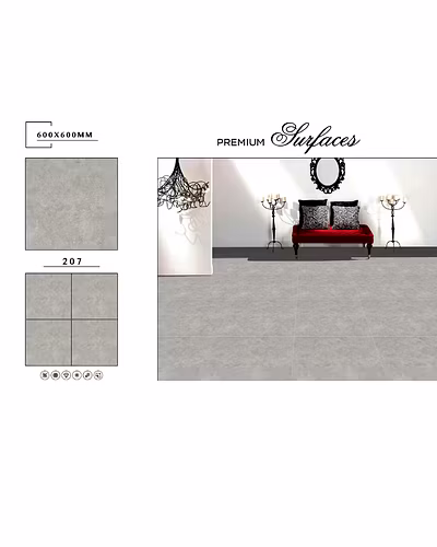 GLUMOUR SERIES VITRIFIED FLOOR TILES 600 X 600-12751123