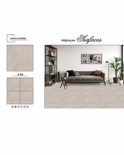 GLUMOUR SERIES VITRIFIED FLOOR TILES 600 X 600-1