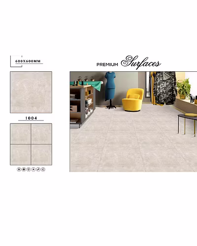 GLUMOUR SERIES VITRIFIED FLOOR TILES 600 X 600-3