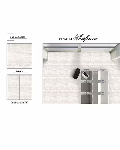 MARBLE SERIES VITRIFIED FLOOR TILES 600 X 600-2
