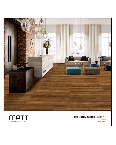WOOD MATT FLOOR TILES 600 X1200-12751233