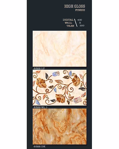 HIGH GLOSSY WALL TILES 250 X 400-3