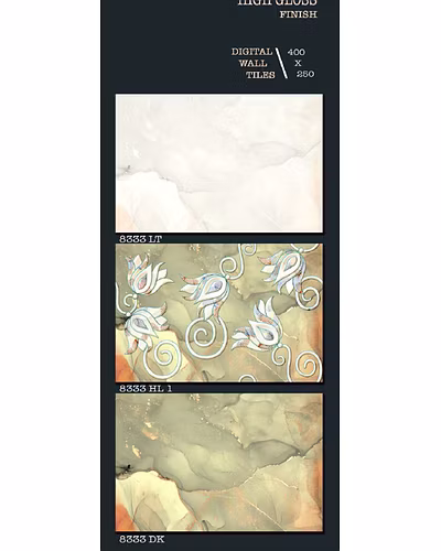 HIGH GLOSSY WALL TILES 250 X 400-4