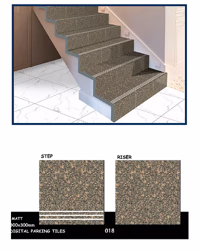 STAPE &amp; RISER  300 X 300-3