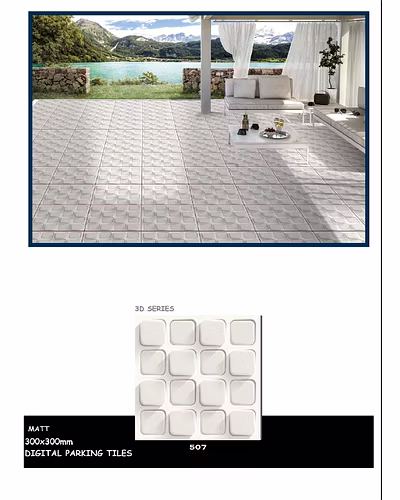PARKING 3D SEREIES FLOOR TILES 300 X 300-3