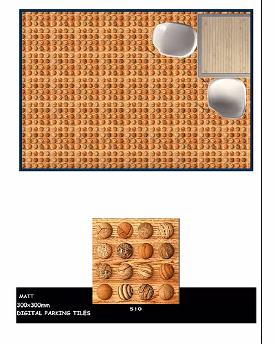 PARKING 3D SEREIES FLOOR TILES 300 X 300-4