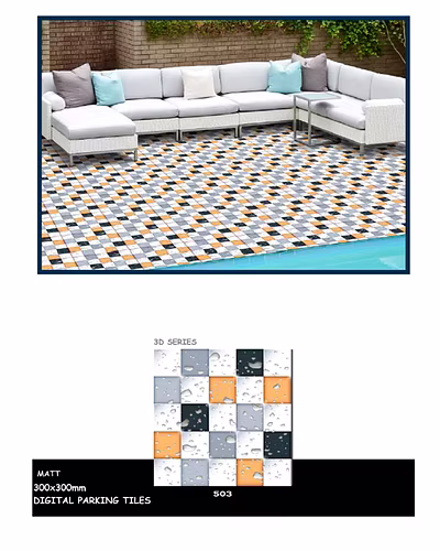 PARKING 3D SEREIES FLOOR TILES 300 X 300-1